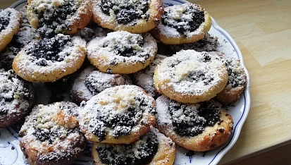 Nekynuté mini koláčky