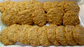 Sušenky z ovesných vloček Pražáka Péti Nováka