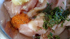 Bylinkové kuřecí hranolky