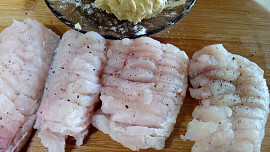 Kapr zapečený se sýrem