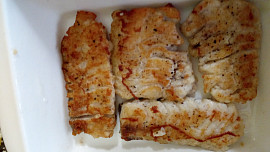 Kapr zapečený se sýrem