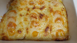 Kapr zapečený se sýrem