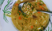 Vydatná bramborová polévka s krupkami nebo pohankou