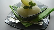Citronová dietní zmrzlina