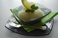 Citronová dietní zmrzka