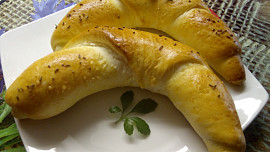 Máslové rovné rohlíky