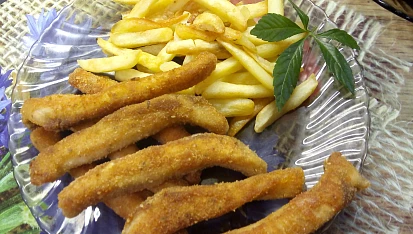 Tymiánové kapří hranolky