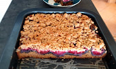 Rychlý švestkový koláč s mákem