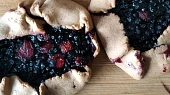 Borůvkové galette z celozrnné mouky