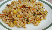 Kuřecí rizoto s asijskou zeleninou