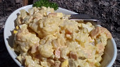 Svačinový květákovo - bramborový salát