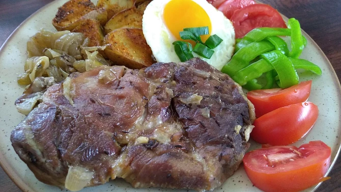 Krkovice na podestýlce
