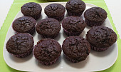 Cuketové muffiny s kakaem (Jsou dokonalé a krásně měkkoučké )