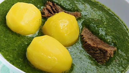 Omáčka z mangoldu (takový dobrý "špenát")