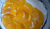 Ovocný piškotový dort se smetanovo-tvarohovým krémem