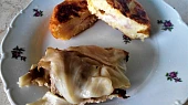 Slané bramborové koblihy, Jako příloha k plněnému zelnému listu (holoubku).