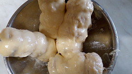 Žampionový špíz v sýrovém kabátku