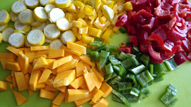 Zapečená rýže se zeleninou