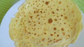 Palačinky s fazolkovou náplní