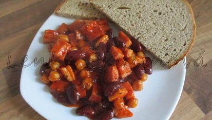 Fazole s cizrnou