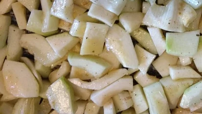 Pečená česneková tykev