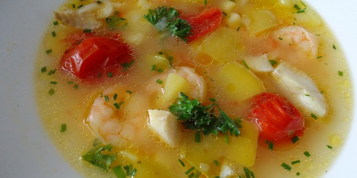 Středomořská rybí polévka