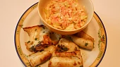 Kalamáry marinované a odlehčený salát Coleslaw  (Dělená strava podle LK - Zvířata), kalamáry