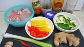 Chilli kuřecí na zázvoru