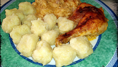 Chlupaté knedlíky (klouzáky)