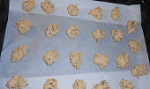 Cookies se sekanou čokoládou, Cookies před pečením