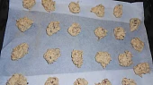 Cookies se sekanou čokoládou, Cookies před pečením