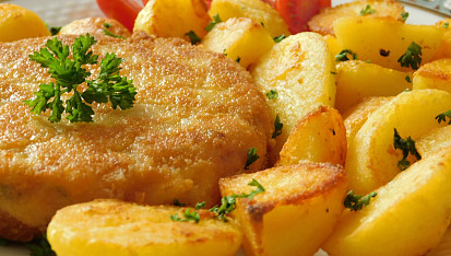 Kuřecí mletý řízek na způsob Cordon bleu
