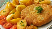 Kuřecí mletý řízek na způsob Cordon bleu