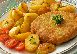 Kuřecí mletý řízek na způsob Cordon bleu