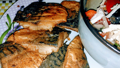 Smažená makrela