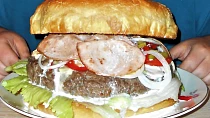 Big hamburger