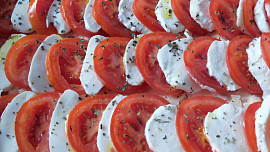 Caprese koláč