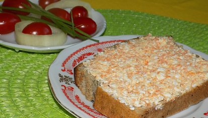 Tvarohová pomazánka s mrkví a Nivou