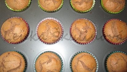 Bezlepkové perníkové muffiny