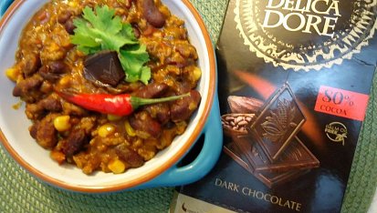 Jednoduché Chilli con carne s chilli čokoládou