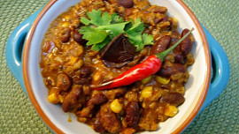 Jednoduché Chilli con carne s chilli čokoládou