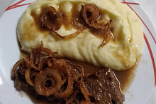 Gastroporno. Zvolil jsem bramborovou kaši a je to uplně super bašta. Děkuji za recept.