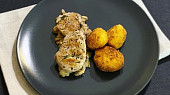 Panenka na žampionovém lůžku s kroketami