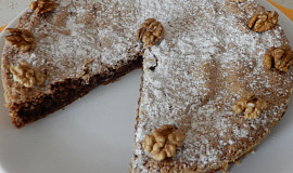 Stockholmský ořechový koláč