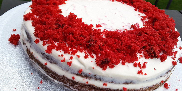 Red Velvet Cake - Červený samet (Děkuji za recept , moc dobrý )