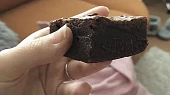Čokoládové brownies  se skořicí
