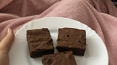 Čokoládové brownies  se skořicí