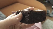 Čokoládové brownies  se skořicí
