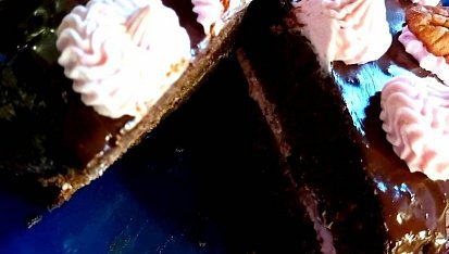 Čokoládové brownies - low carb dort