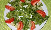 Zeleninový salát s brynzou a dýní